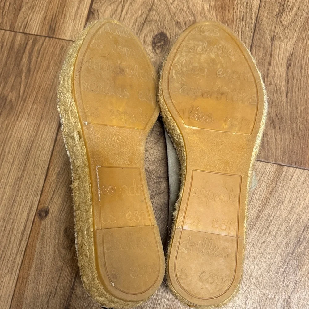 Eric Michael Beige Suede Slip-On Shoes - Picture 3 of 3